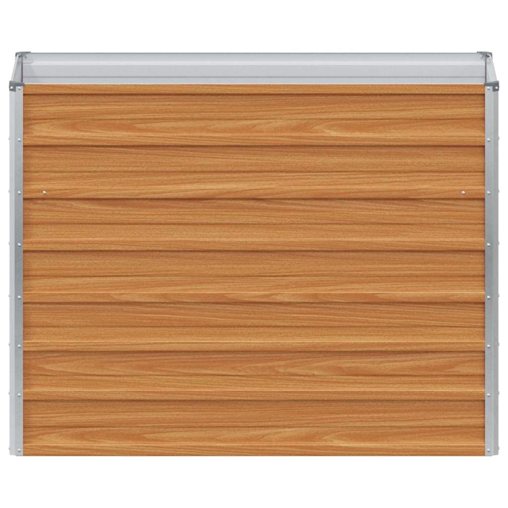 VidaXL Verhoogde plantenbak Licht Bruin 100 x 40 x 77 cm