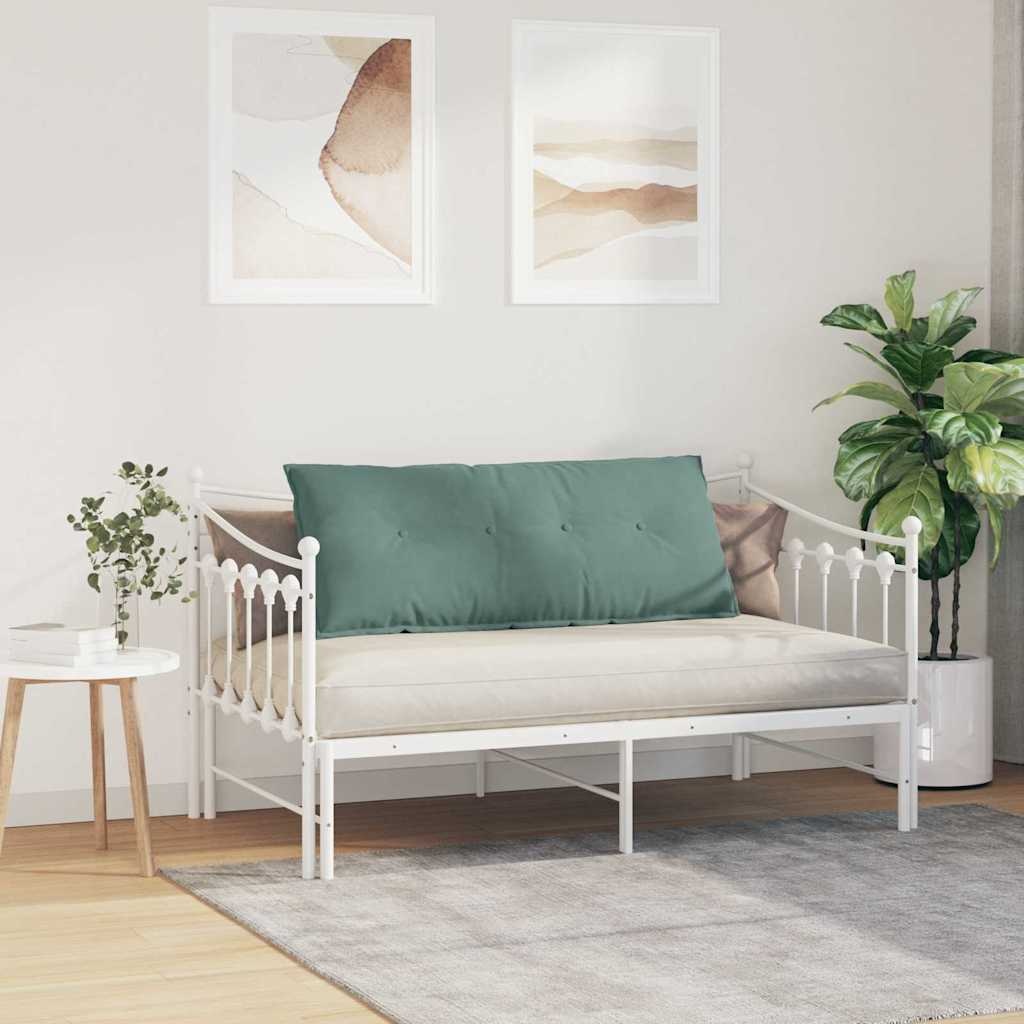 VidaXL Rugkussen Zeegroen 120 x 50 cm Cordstof