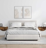 VidaXL Wandplank 2 pcs Oudhout 38 x 19 x 19 cm Bewerkt hout