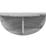 VidaXL Wandplank Grijs Sonoma 38 x 19 x 19 cm Bewerkt hout
