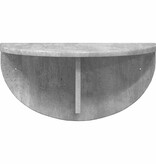 VidaXL Wandplank Beton Grijs 38 x 19 x 19 cm Bewerkt hout