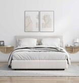 VidaXL Wandplank Sonoma Eiken 38 x 19 x 19 cm Bewerkt hout