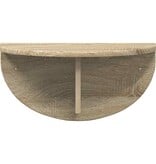 VidaXL Wandplank Sonoma Eiken 38 x 19 x 19 cm Bewerkt hout