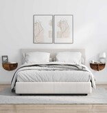 VidaXL Wandplank 2 pcs Oudhout 38 x 19 x 19 cm Bewerkt hout