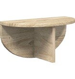 VidaXL Wandplank Sonoma Eiken 38 x 19 x 19 cm Bewerkt hout