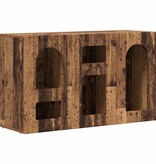 VidaXL Dressoir Oudhout 100 x 35 x 59 cm Bewerkt hout