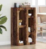 VidaXL Dressoir Oudhout 59 x 35 x 100,5 cm Bewerkt hout