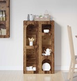 VidaXL Dressoir Oudhout 59 x 35 x 100,5 cm Bewerkt hout