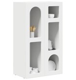 VidaXL Dressoir Wit 59 x 35 x 100,5 cm Bewerkt hout