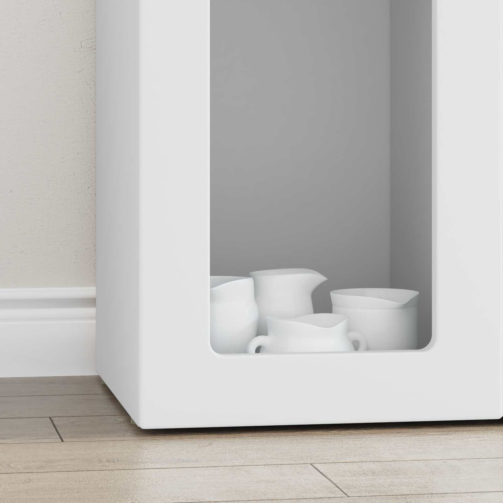 VidaXL Dressoir Wit 59 x 35 x 100,5 cm Bewerkt hout