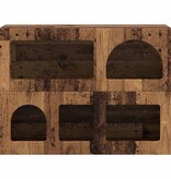 VidaXL Dressoir Oudhout 80,5 x 35 x 59 cm Bewerkt hout