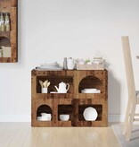 VidaXL Dressoir Oudhout 80,5 x 35 x 59 cm Bewerkt hout