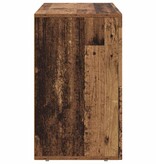 VidaXL Dressoir Oudhout 80,5 x 35 x 59 cm Bewerkt hout