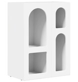 VidaXL Dressoir Wit 59 x 35 x 80.5 cm Bewerkt hout