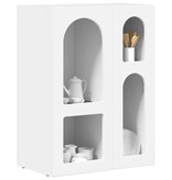 VidaXL Dressoir Wit 59 x 35 x 80.5 cm Bewerkt hout