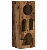 VidaXL Dressoir Oudhout 40 x 35 x 100,5 cm Bewerkt hout