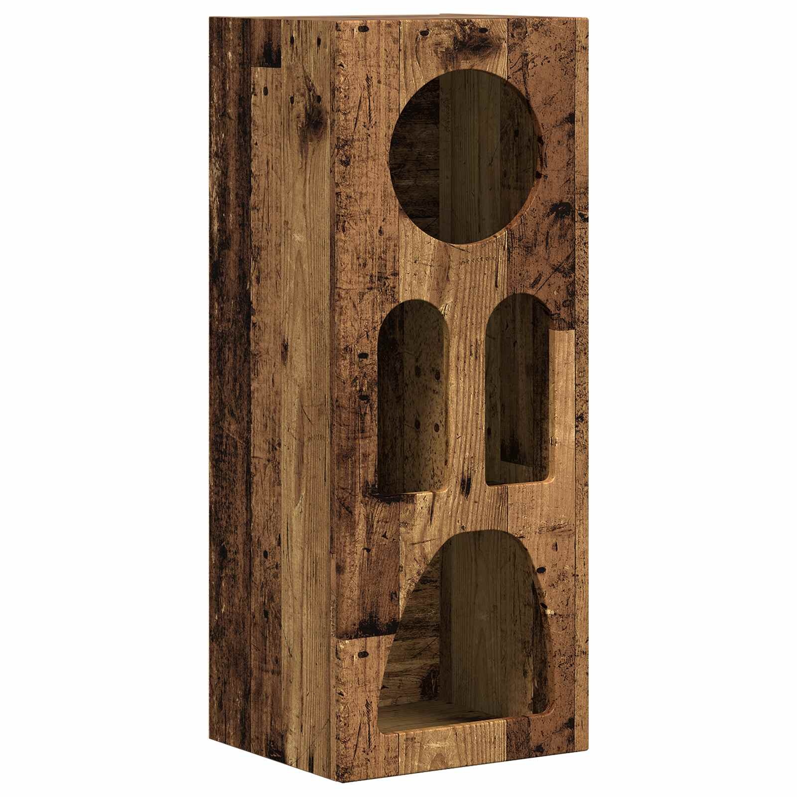 VidaXL Dressoir Oudhout 40 x 35 x 100,5 cm Bewerkt hout