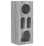 VidaXL Dressoir Grijs Sonoma 40 x 35 x 100,5 cm Bewerkt hout