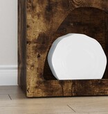 VidaXL Dressoir Gerookt eiken 40 x 35 x 100,5 cm Bewerkt hout