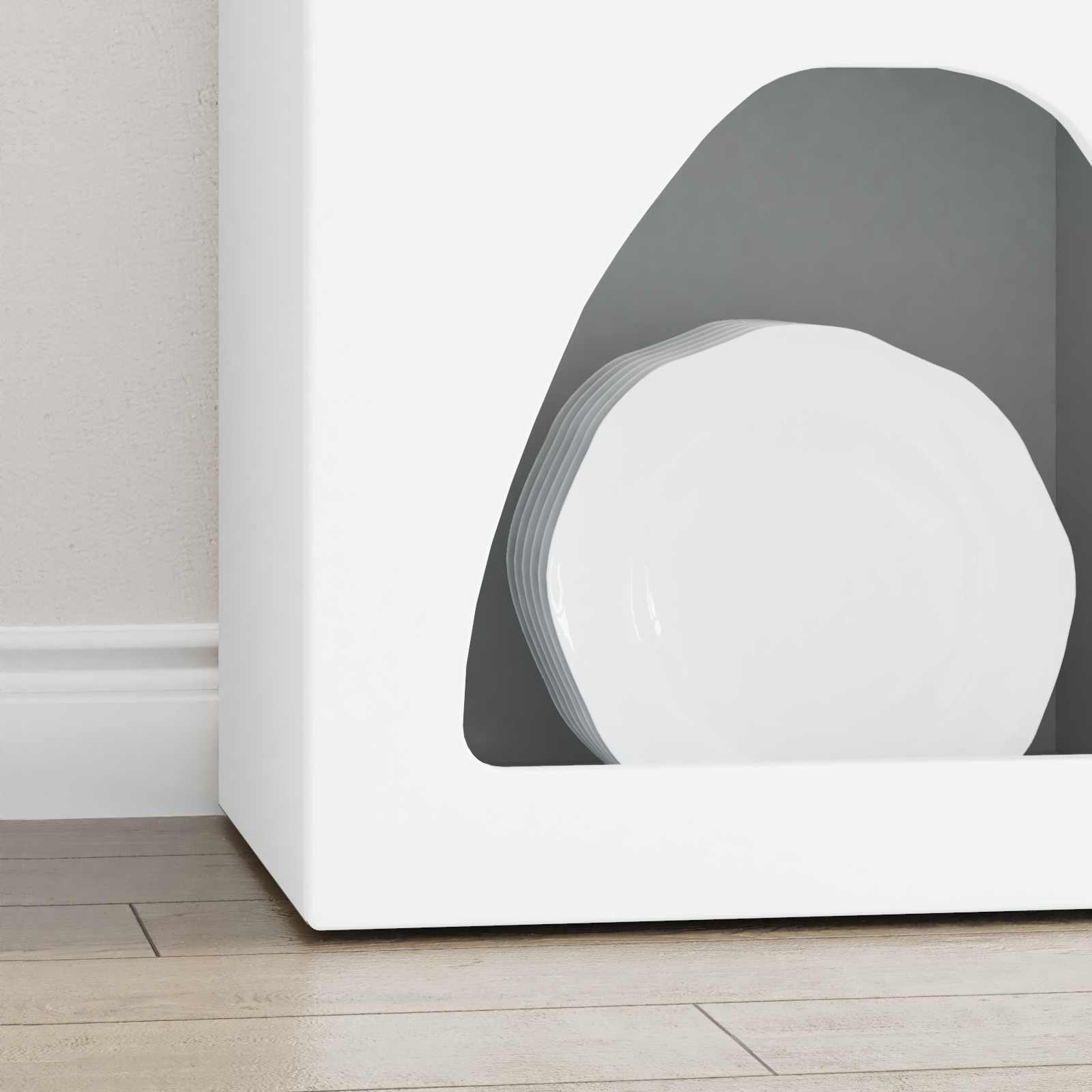 VidaXL Dressoir Wit 40 x 35 x 100,5 cm Bewerkt hout