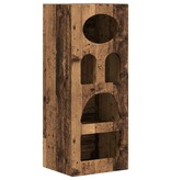 VidaXL Dressoir Oudhout 40 x 35 x 100,5 cm Bewerkt hout