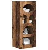 VidaXL Dressoir Oudhout 40 x 35 x 100,5 cm Bewerkt hout