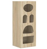 VidaXL Dressoir Sonoma Eiken 40 x 35 x 100,5 cm Bewerkt hout