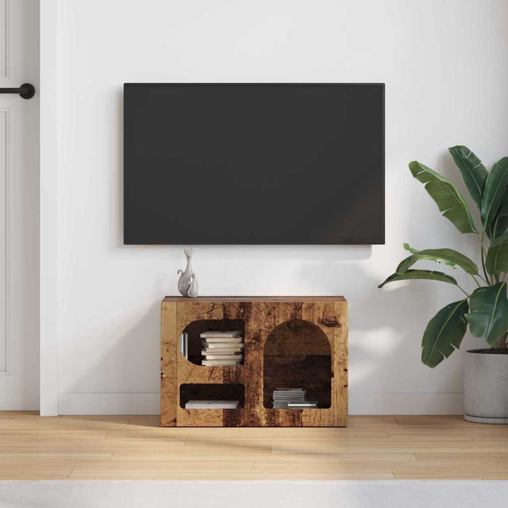 VidaXL TV-kast Oudhout 60 x 35 x 40 cm Bewerkt hout