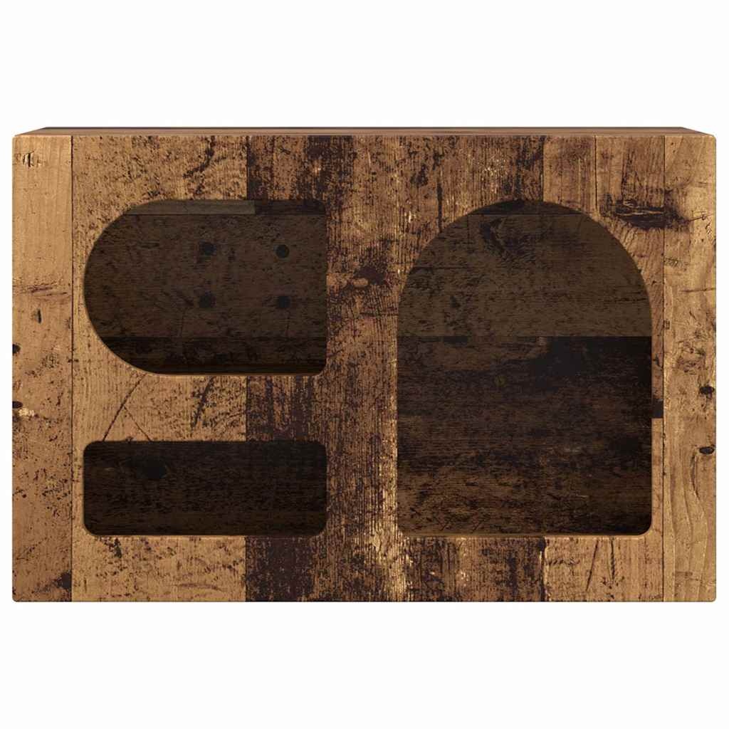 VidaXL TV-kast Oudhout 60 x 35 x 40 cm Bewerkt hout