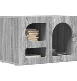 VidaXL TV-kast Grijs Sonoma 60 x 35 x 40 cm Bewerkt hout