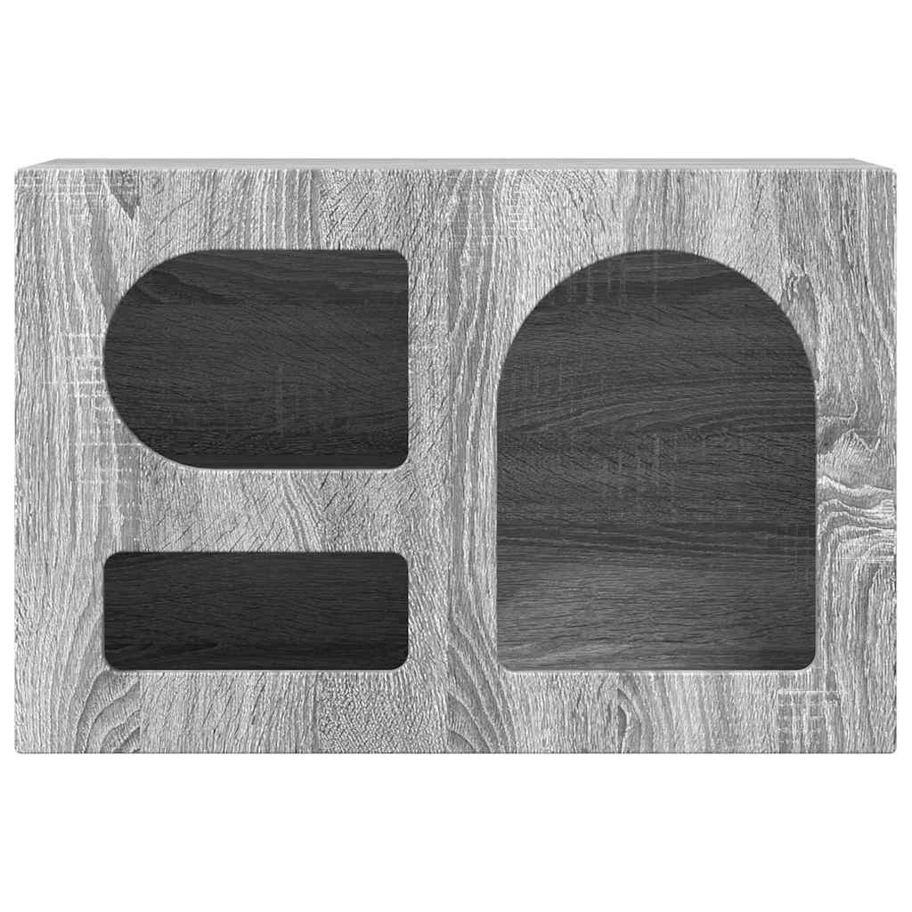 VidaXL TV-kast Grijs Sonoma 60 x 35 x 40 cm Bewerkt hout