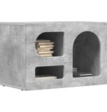 VidaXL TV-kast Beton Grijs 60 x 35 x 40 cm Bewerkt hout