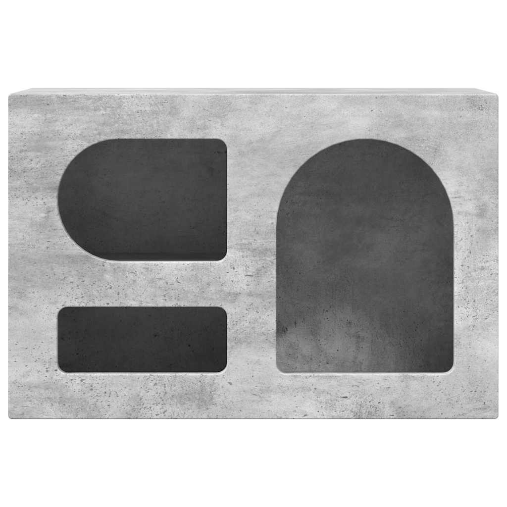 VidaXL TV-kast Beton Grijs 60 x 35 x 40 cm Bewerkt hout