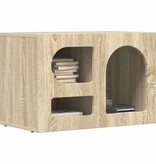 VidaXL TV-kast Sonoma Eiken 60 x 35 x 40 cm Bewerkt hout