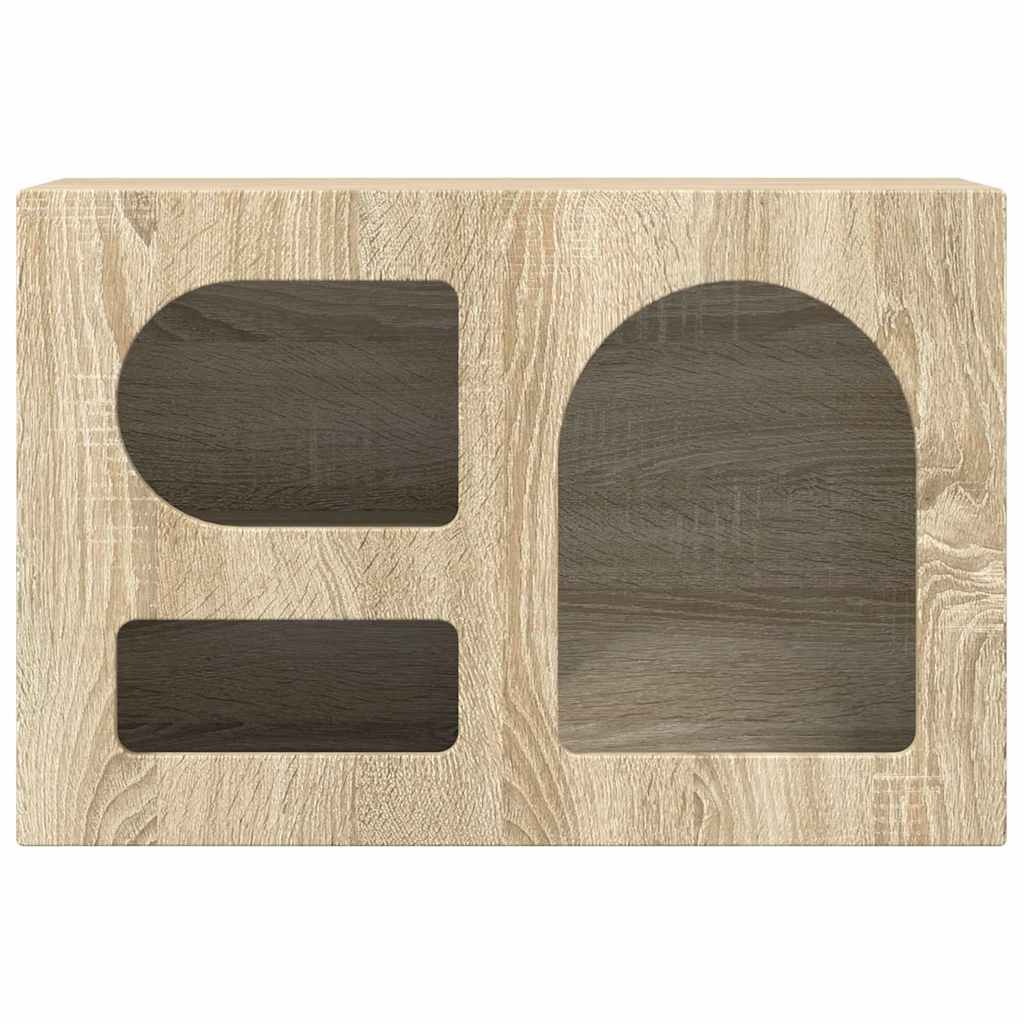 VidaXL TV-kast Sonoma Eiken 60 x 35 x 40 cm Bewerkt hout