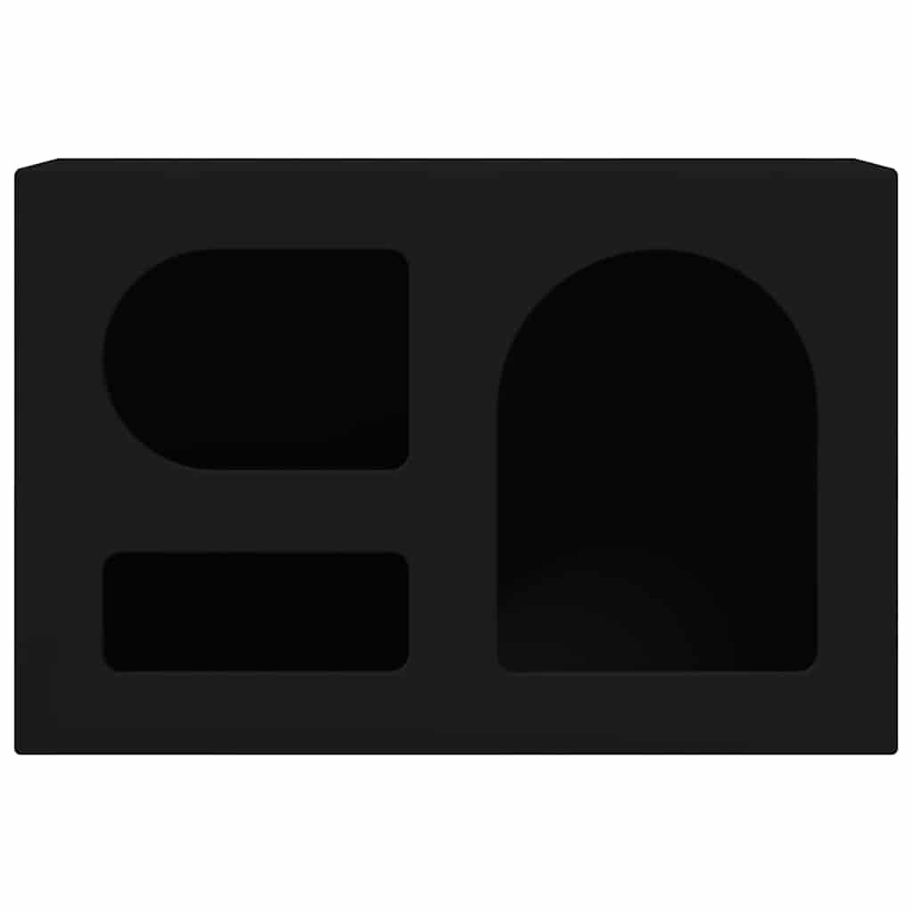 VidaXL TV-kast Zwart 60 x 35 x 40 cm Bewerkt hout