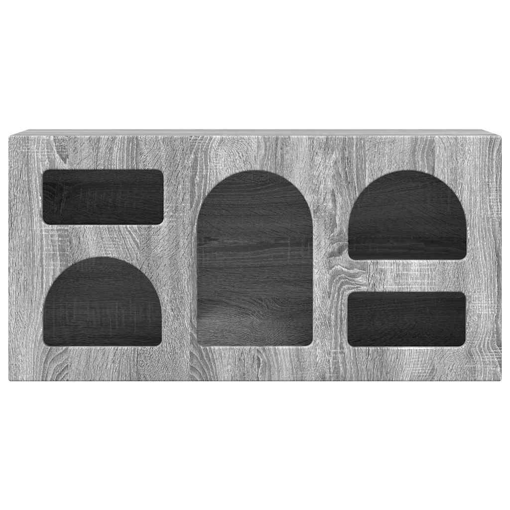 VidaXL TV-kast Grijs Sonoma 80 x 35 x 40 cm Bewerkt hout