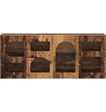 VidaXL TV-kast Oudhout 100 x 35 x 40 cm Bewerkt hout