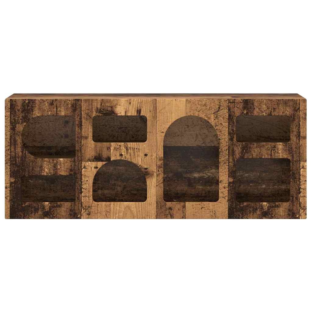 VidaXL TV-kast Oudhout 100 x 35 x 40 cm Bewerkt hout