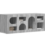 VidaXL TV-kast Grijs Sonoma 100 x 35 x 40 cm Bewerkt hout