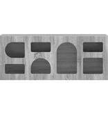 VidaXL TV-kast Grijs Sonoma 100 x 35 x 40 cm Bewerkt hout
