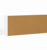 VidaXL TV-kast Hoogglans wit 100 x 35 x 40 cm Bewerkt hout