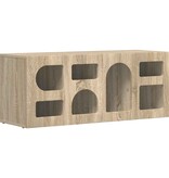 VidaXL TV-kast Sonoma Eiken 100 x 35 x 40 cm Bewerkt hout
