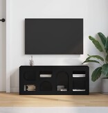 VidaXL TV-kast Zwart 100 x 35 x 40 cm Bewerkt hout