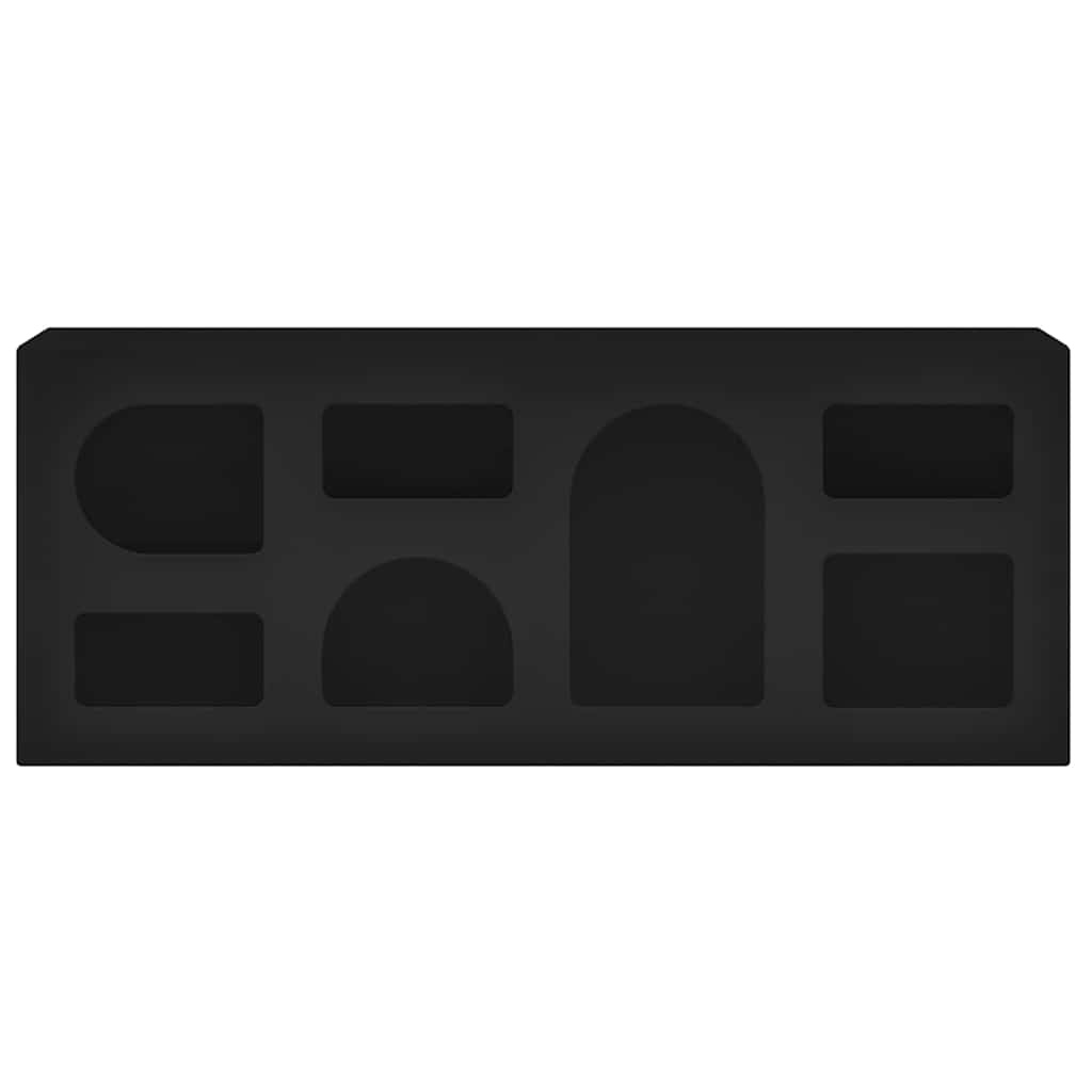 VidaXL TV-kast Zwart 100 x 35 x 40 cm Bewerkt hout