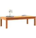 VidaXL Salontafel Max Bruin 110 x 50 x 30 cm Massief grenenhout