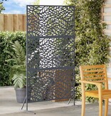 VidaXL Privacyscherm Antraciet Staal