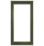 VidaXL Plantenbak 40x80x40 cm koudgewalst staal olijfgroen