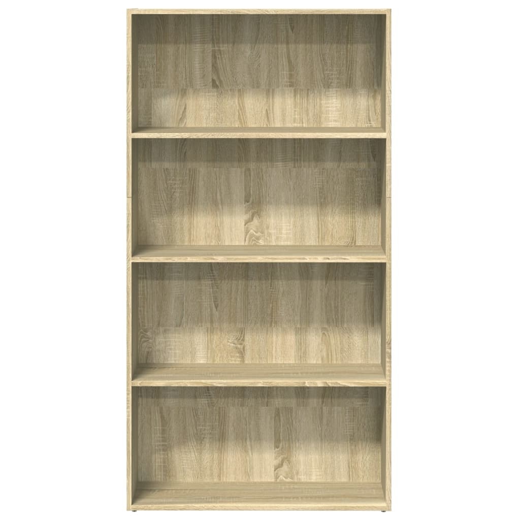 VidaXL Boekenkast 80x30x152 cm bewerkt hout sonoma eikenkleurig