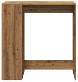 VidaXL Bartafel met rekken 101x40x103,5 cm hout artisanaal eikenkleur